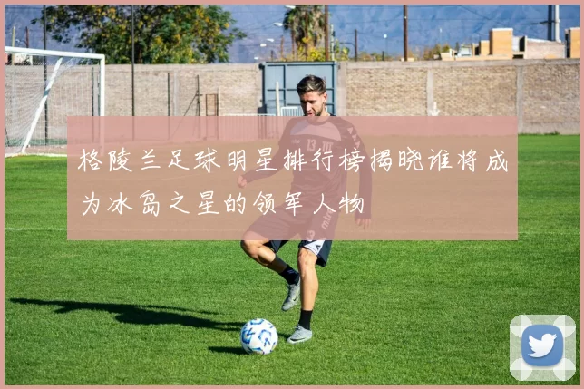 格陵兰足球明星排行榜揭晓谁将成为冰岛之星的领军人物